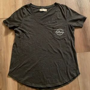 Hollister Tee Shirt Gray